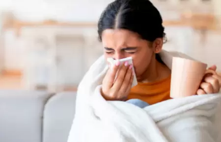Bebida natural para combatir la gripe.