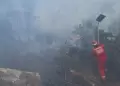 Extinguen tres incendios forestales en Cusco, ncash y Cajamarca: Ms de 100 hectreas resultaron afectadas