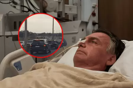 Expresidente de Brasil Jair Bolsonaro es trasladado de emergencia a hospital