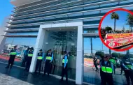 Vecinos y obreros de Ciudad Nueva rechazan obra de la avenida Internacional cuestionan al consorcio Cerro Azul y piden explicaciones al alcalde