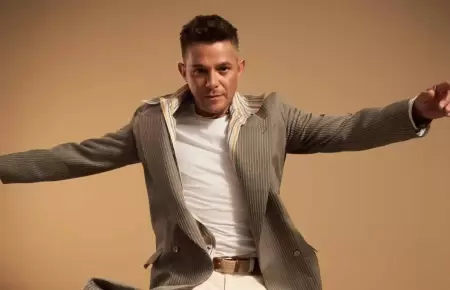 Alejandro Sanz llega a Lima.