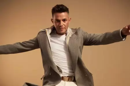 Alejandro Sanz llega a Lima.