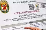 PNP clasifica como informacin reservada la data del sistema de denuncias por un plazo de cinco aos