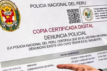 PNP busca bloquear acceso pblico a sistema de denuncias.