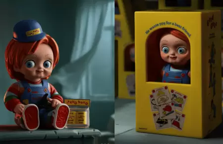 Pop Mart lanza al mercado nuevas figuras coleccionables de 'Chuky'