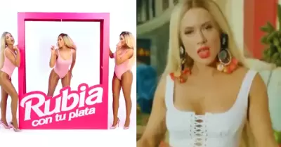 Micheille confirma que 'Rubia con tu plata' está dedicada para Leslie Shaw