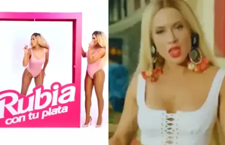 Micheille confirma que 'Rubia con tu plata' est dedicada para Leslie Shaw