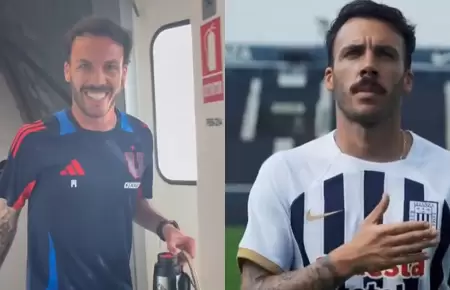 Sebastin Rodrguez lleg a Lima para enfrentar a Alianza por la Sudamericana.