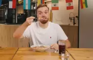 Ibai Llanos y su inesperada reaccin al probar el ceviche tras el xito del pan con chicharrn