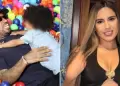 Jefferson Farfn vuelve a ver a su hija, pero Darinka Ramrez reclama el departamento prometido