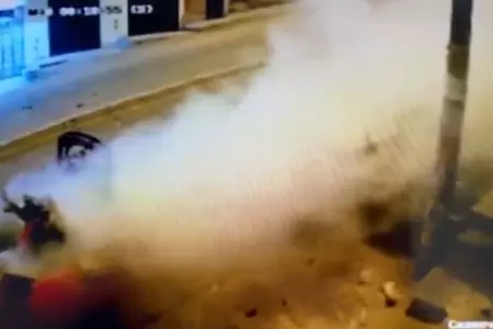 Cmaras de seguridad muestran atentado