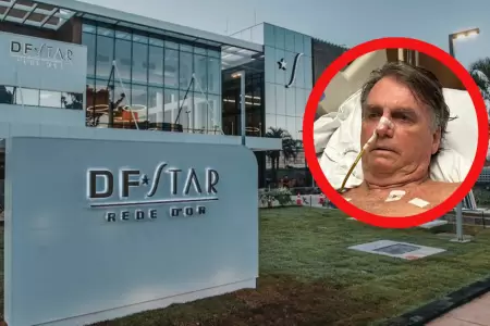 Detectan cncer de piel en estado temprano a Jair Bolsonaro.