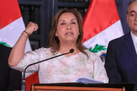 Boluarte cuestiona investigaciones del Ministerio Pblico