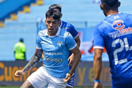 Santiago Gonzlez durante el 0-0 de Cristal con Alianza Atltico.