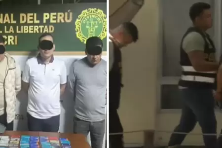 Trujillo: Capturan a criminales que estafaban a adultos mayores