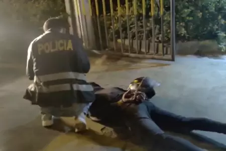 Capturan a presuntos extorsionadores en Los Olivos