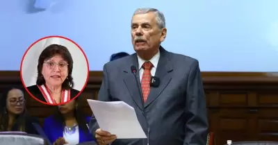 Rospigliosi se pronunci por pedido de Delia Espinoza.