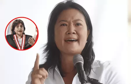 Keiko Fujimori tras cancelacin de Fuerza Popular solicitada por fiscal de la Na