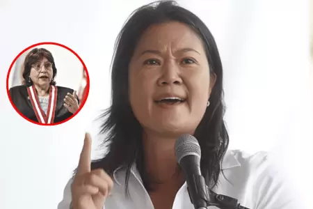 Keiko Fujimori tras cancelacin de Fuerza Popular solicitada por fiscal de la Na