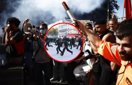 En Francia se ha desatado un huelga nacional masiva