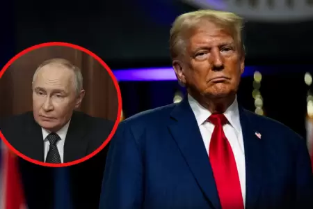 Trump manifiesta estar decepcionado con Putin.