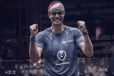 Diego Elas clasific a la final del Abierto de Egipto 2025 de squash