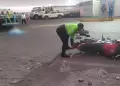 Arequipa: dos motociclistas mueren tras chocar contra triler en la Panamericana Sur