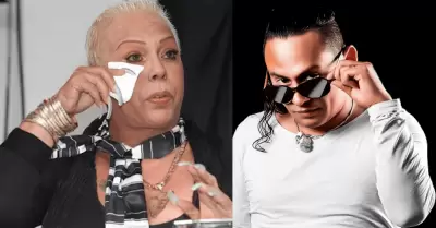 Lucía de la Cruz llora tras acusación de su hijo por polémico depósito