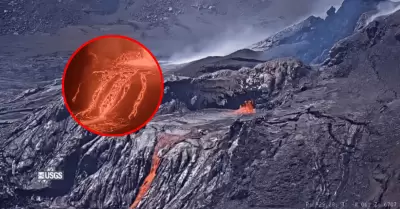Espectacular erupción del volcán Kilauea en Hawái