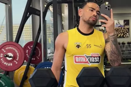 Alexander Callens volvi a entrenar con el AEK de Grecia.