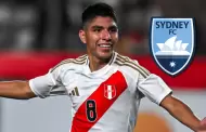 Piero Quispe responde a crticas y defiende su fichaje al club australiano Sidney FC: "Su ftbol es competitivo"