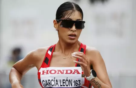 Kimberly Garca dej en alto al Per