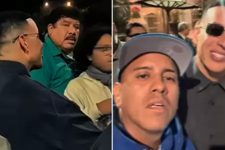 Daddy Yankee es visto en Lima