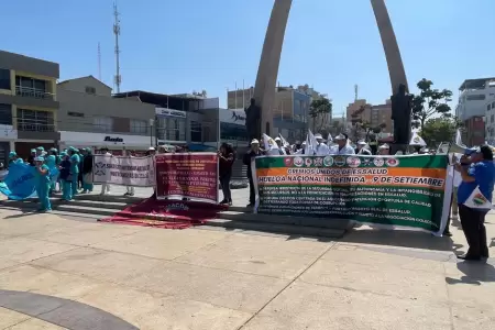 Huelga EsSalud Tacna