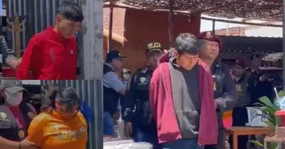 Detienen a banda de delincuentes en Tacna.