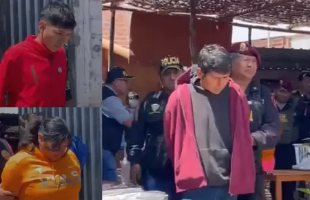 Detienen a banda de delincuentes en Tacna.