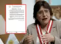 Delia Espinoza: PNP evala solicitud de la suspendida fiscal de la Nacin para mantener su resguardo policial