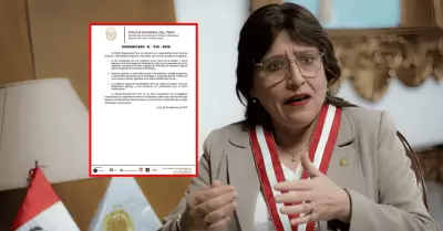 PNP señala que evalúa solicitud de resguardo policial para Delia Espinoza