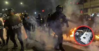 PNP reporta efectivos heridos