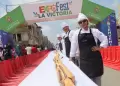 La Victoria - Chiclayo: Hace historia con el choripn ms grande del mundo!
