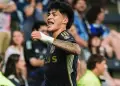 Kenji Cabrera anot su primer gol con el Vancouver Whitecaps en la victoria 2-0 ante Kansas City