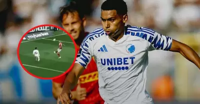 Marco López dio asistencia en empate del Copenhague.