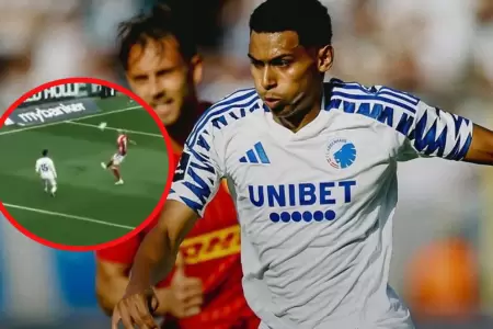 Marco Lpez dio asistencia en empate del Copenhague.