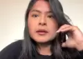 Reportera de Exitosa herida durante marcha: "La Polica se estaba enfrentado con mujeres, haban madres de familia"