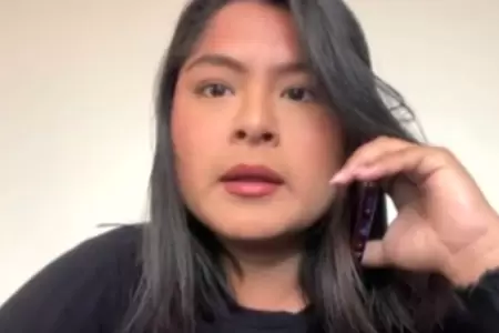 Jahaira Pacheco relat el abuso policial durante la marcha de la 'Generacin Z'.