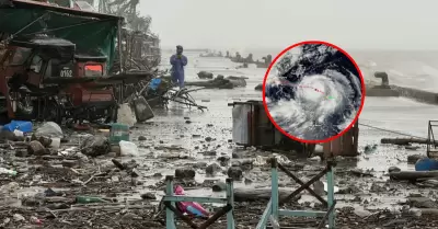 Supertifn Ragasa azota Filipinas con vientos superiores a 265 kilmetros por ho