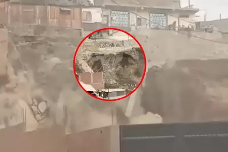 Muro de contencin colapsa y casi sepulta a nios en Huycn