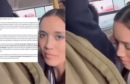 Mincul denuncia a mujer por expresiones racistas