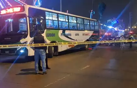 Balean a chofer en VES