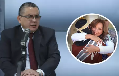 Juan Jos Santivez asegur que la gente apoya al gobierno de Boluarte.
